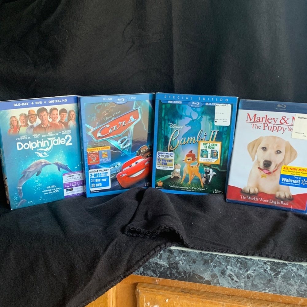 Blu-ray Movie Collection includes four family hits